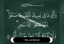 آيات إبطال السحر كاملة