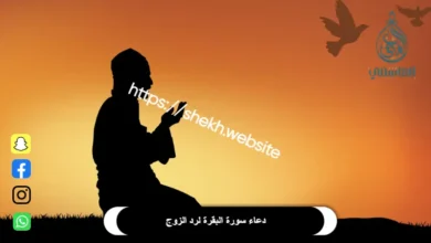 دعاء سورة البقرة لرد الزوج